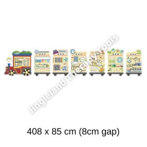 Wall Manipulative Combo 6pcs Board (Train)