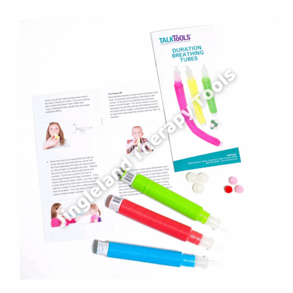 TalkTools® Blowing Durations Tubes (3pcs)