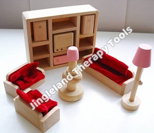 Wooden Family Set (Living Room)